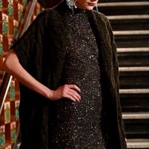 Alice + Olivia | Darryl Oversized Sweater Cardigan | Green | M